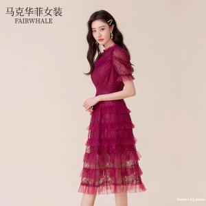POP的元素大众品牌马克华菲设计简约个性女装品牌折扣库存尾货