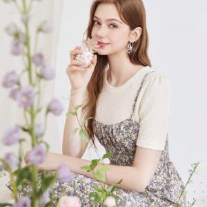 品牌女装库存尾货工厂折扣一手货源 蒂言22夏季新款撤柜尾货