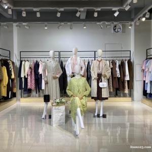 棉麻大码女装兰梦萱连衣裙品牌折扣女装市场尾货供应