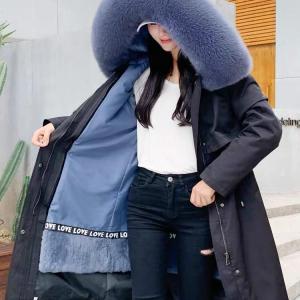 2022高端皮草派克服,品牌折扣女装尾货批发,电商直播拿货