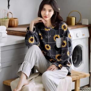 【棼腾家居服】2022秋简约时尚家居服舒适百搭品牌折扣女装走