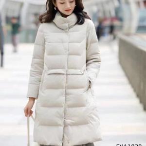 国风刺绣品牌歌蒂雅诗羽绒服直播货源实体女装折扣批发