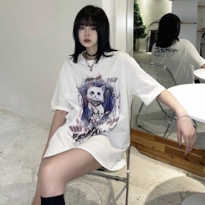 2023夏装女装大码潮牌T恤