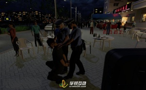 VR警务互动实训_公安虚拟现实培训_广州华锐互动
