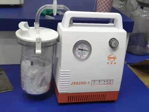 上海斯曼峰宝佳便携式急救车载吸引器JX820D-1吸痰器