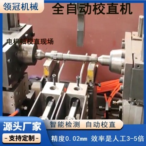 减震器轴摇臂轴自动校直机 小型转子轴转向轴伺服矫直机 校直机