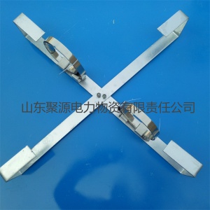 OPGW/OPPC光缆用热镀锌扁铁余缆架 光缆盘线架