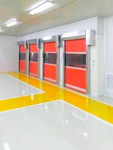 PVC快卷门在工业环境中应用安全性解析