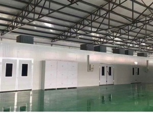 厂家生产各类高温房打磨房喷漆房