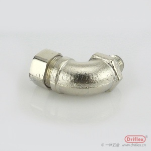 铜镀镍金属软管接头外螺纹90度弯头M16*1.5-M63*1